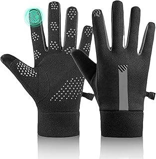 Hiver Gants Velo Homme,Gants Vtt Thermiques Pour Écran Tactile,Gants De Cyclisme Imperméables Et Antidérapants,Winter Gloves,Convient Aux Activités De Plein Air Telles Que Le Ski, Les Voyages, l