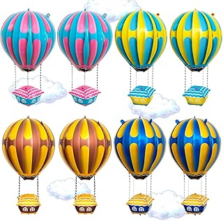 Montgolfière à Air Chaud 8 Pièces en Aluminium XXL - Ballon d